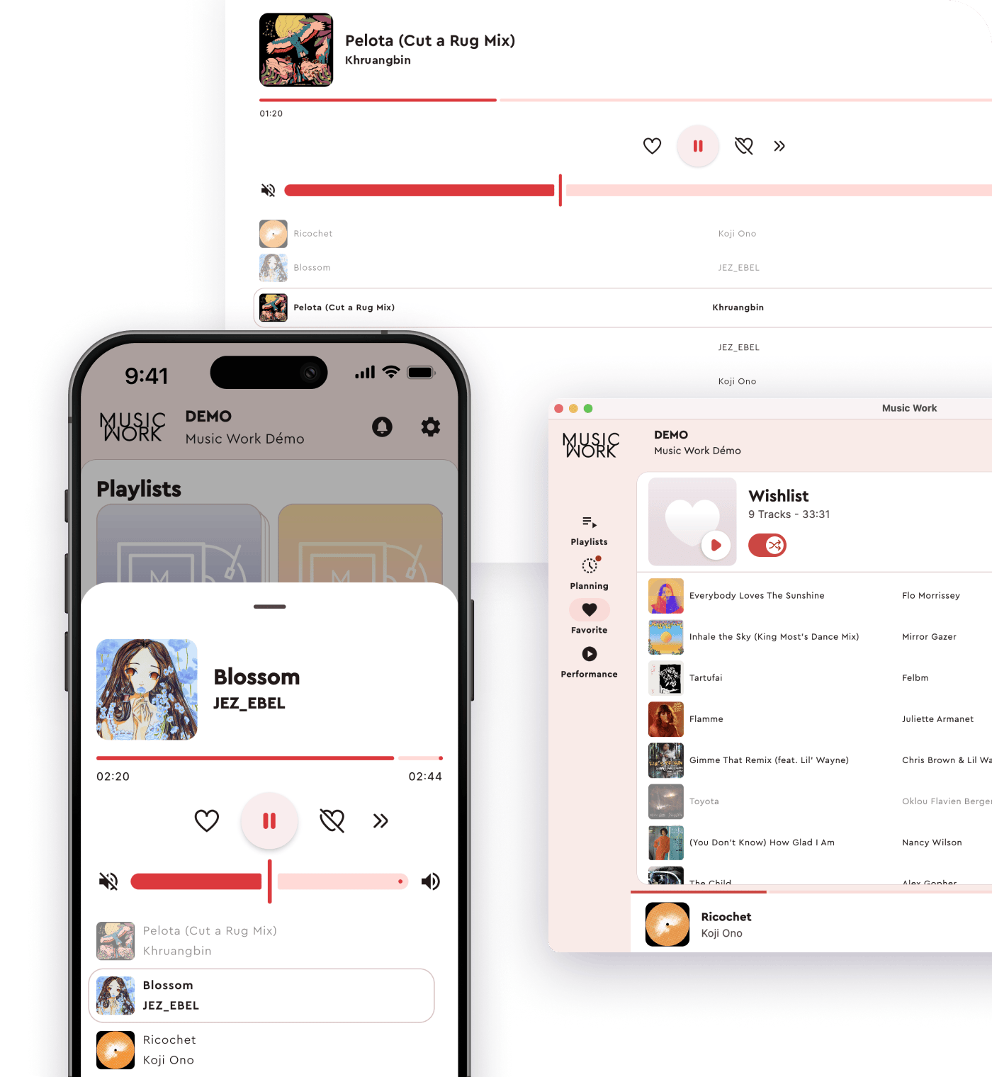 Music Work - Compose Multiplatform in production